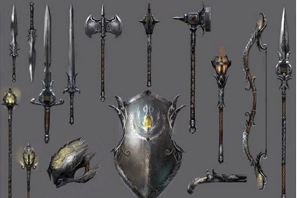 Elizabethan weapons