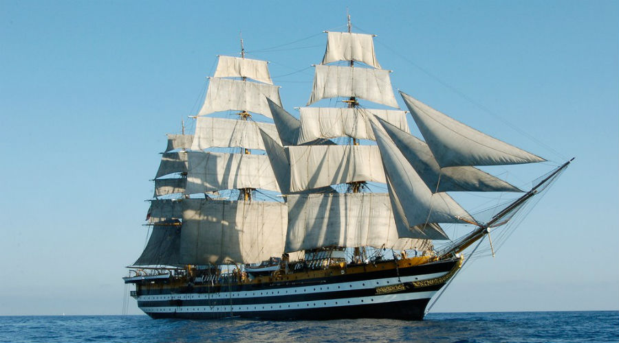 A ship of Amerigo Vespucci