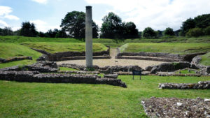 Amphitheatre-remains-in-Verulamium-Park