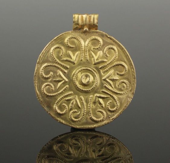 Anglo Saxon Gold Pendant
