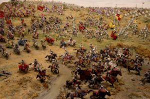 Battle of Bosworth Field Diorama