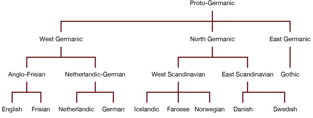 The Germanic Language Family