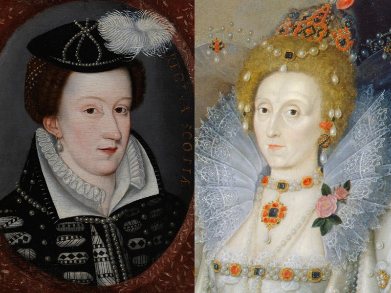 Queen Elizabeth and Mary, Queen of Scots