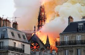 Fire ravages Notre Dame