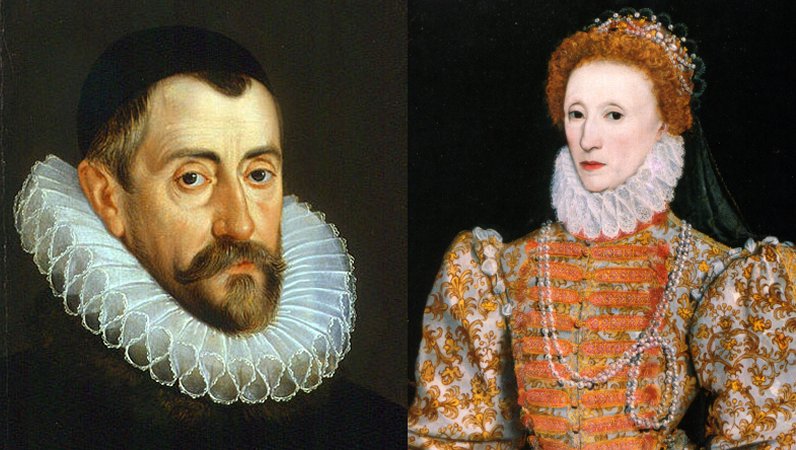 Francis Walsingham and Queen Elizabeth