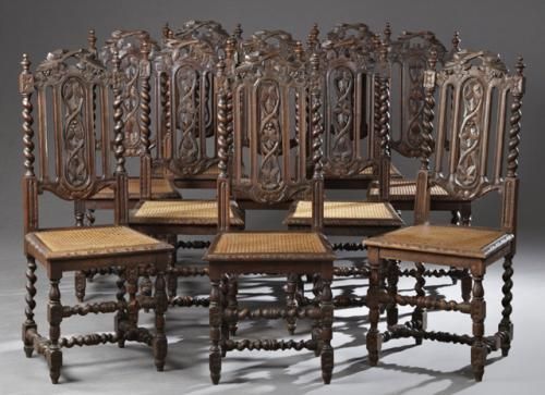 Jacobean Carved Chairs