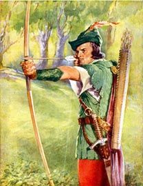 Lincoln Green was worn by Robin Hood