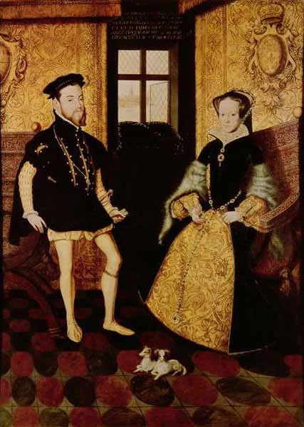 Mary Tudor and Philip II of Spain
