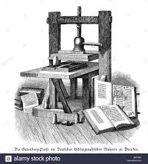 Printing Press by Johannes Gutenberg