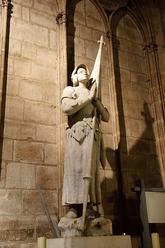 Saint Joan of Arc at Notre Dame