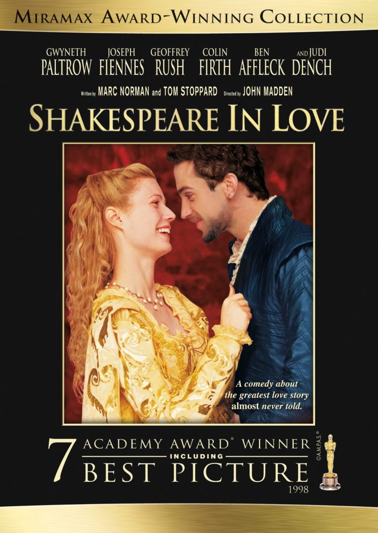 Влюбленный Шекспир DVD. The greatest love story never told