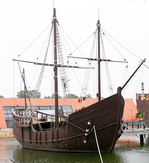 Pinta Ship of Christopher Columbus
