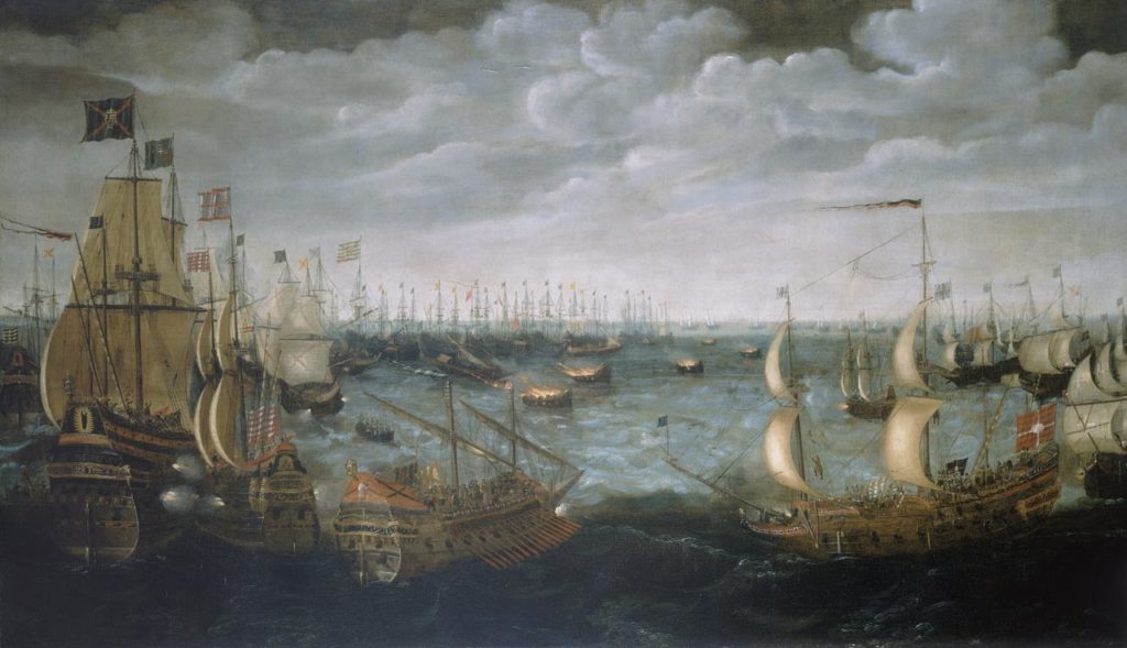 Defeat of Spanish Armada