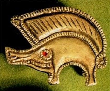 The ancient Anglo-Saxon symbols | Animals, Bird Ornaments