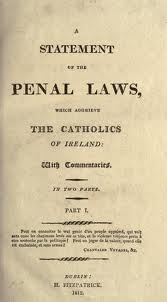 The Penal Laws against Catholicism