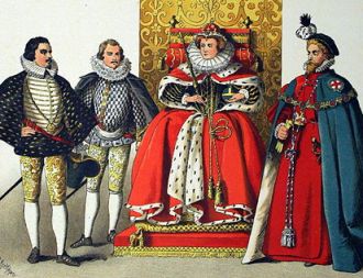 The colour Red in Elizabethan Era