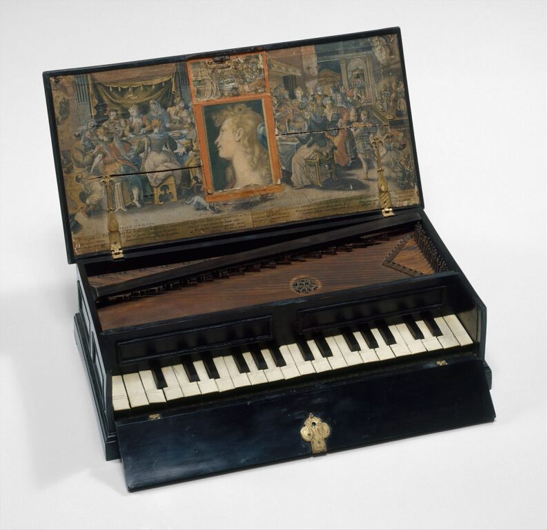 Tudor age keyboard instrument