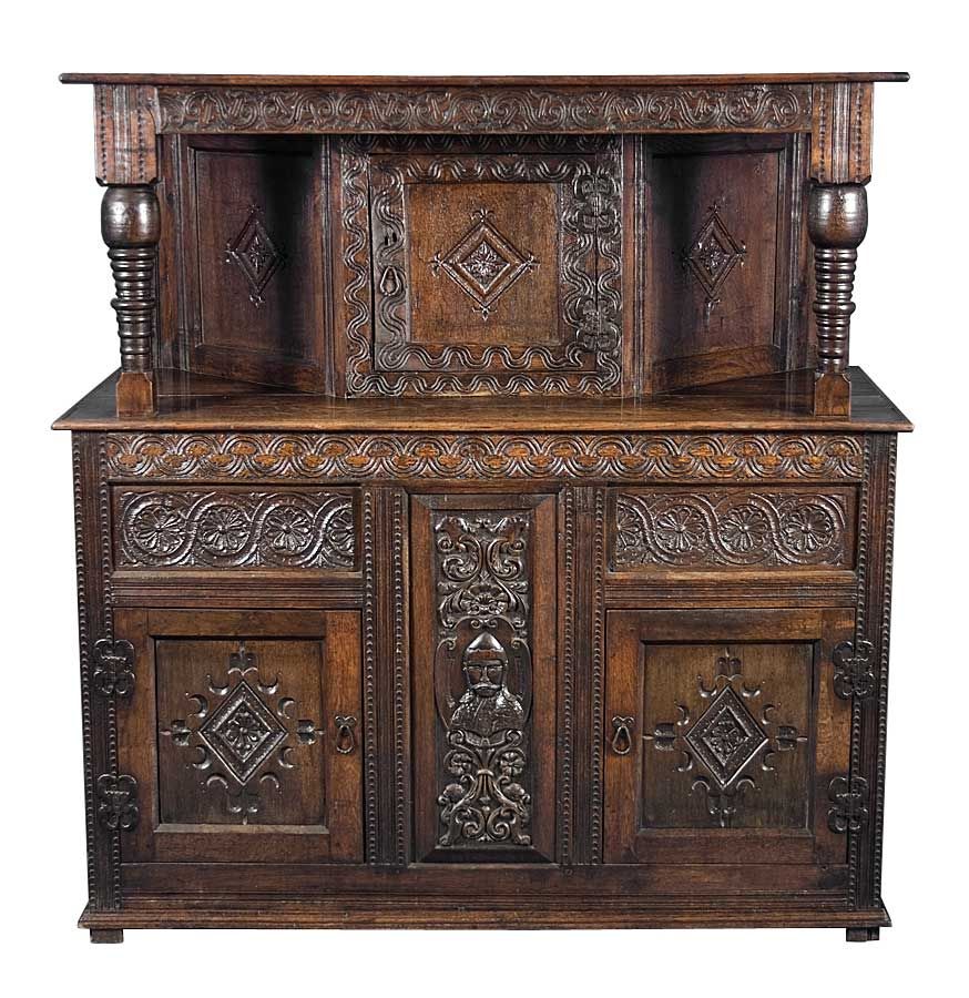 Tudor revival chest