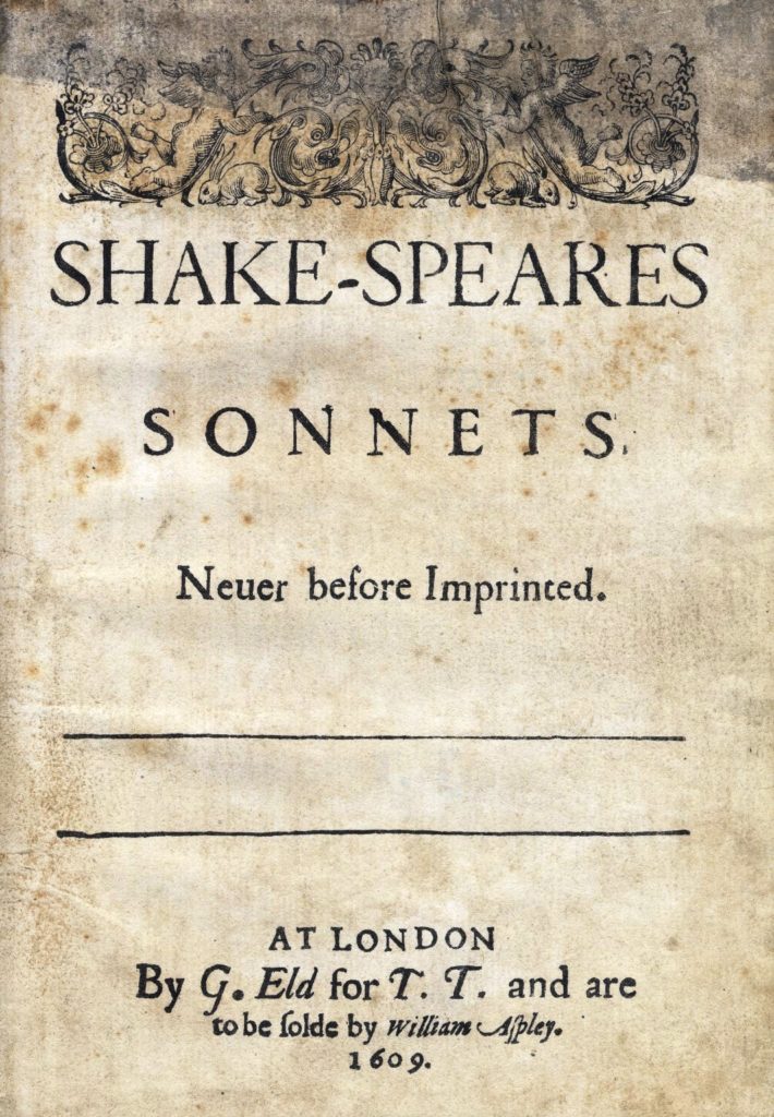 William Shakespeare Sonnet