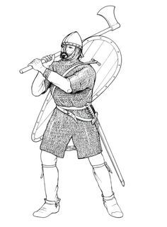 anglo saxon soldier