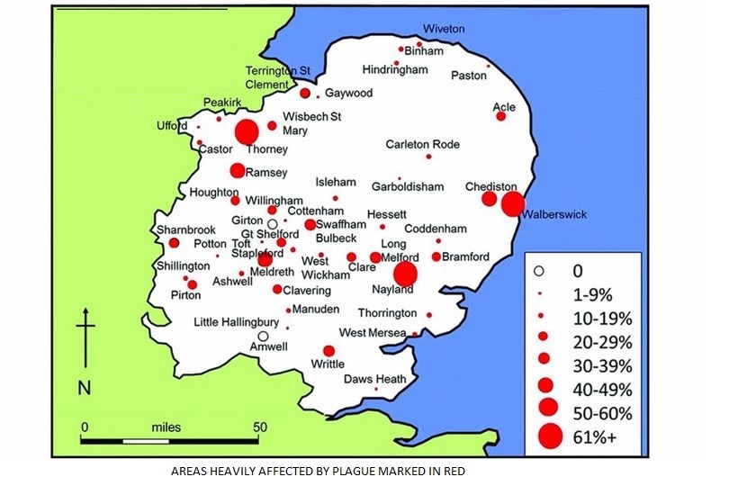 Black Death Graph 
