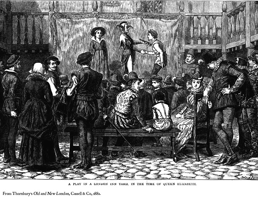 Elizabethan Cross Keys Inn Theatre History