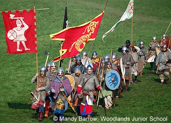 Anglo Saxon Flags