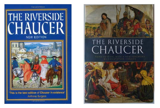covers of The Riverside Chaucer
