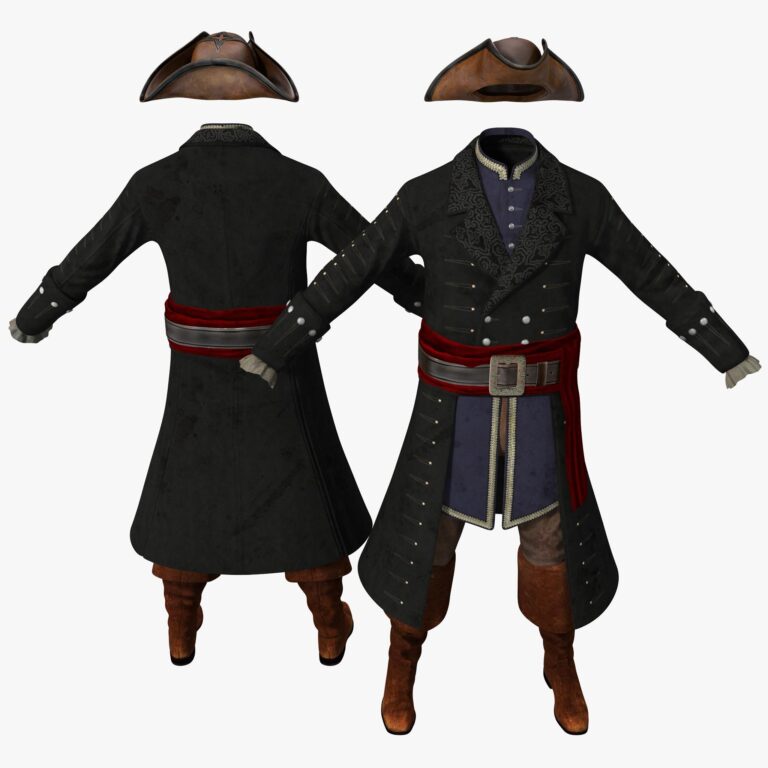 pirate coat and pirate boots