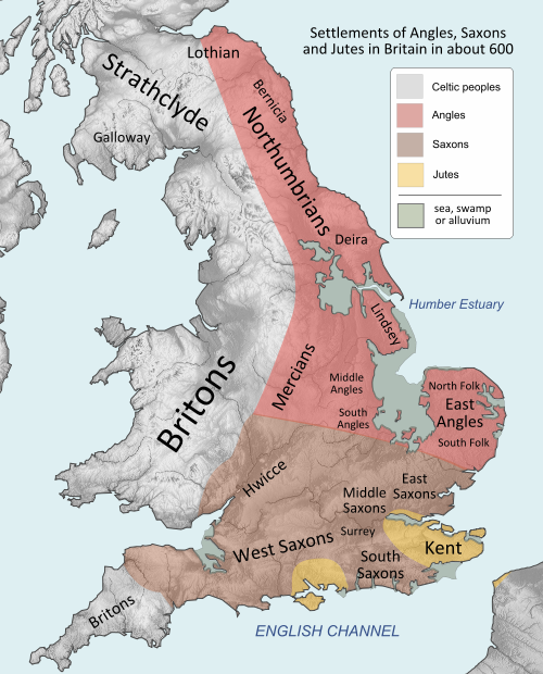 Origins of the Anglo Saxon