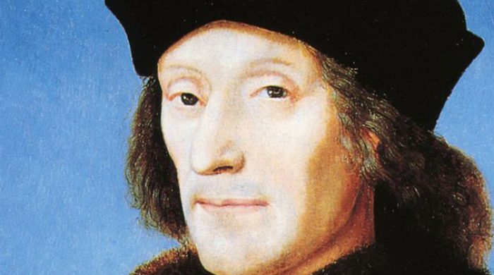 A portrait of the Tudor King Henry VII of England